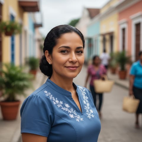 AI-generated illustration representing the Belizean people