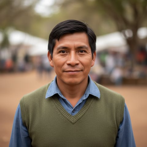 AI-generated illustration representing the Cacua people