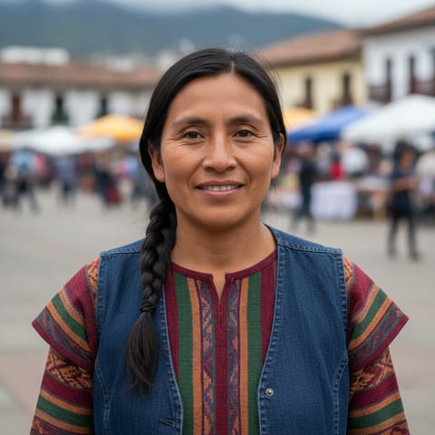 AI-generated illustration representing the Yukpa people