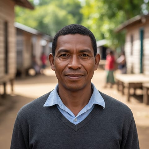 AI-generated illustration representing the Wayana people