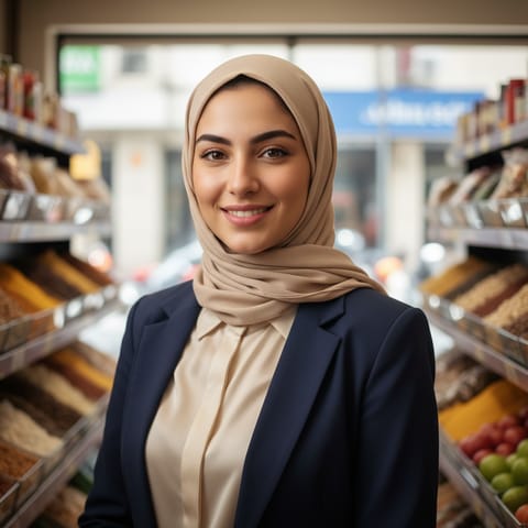 AI-generated illustration representing the Arabs people
