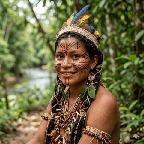 AI-generated illustration representing the Bare people
