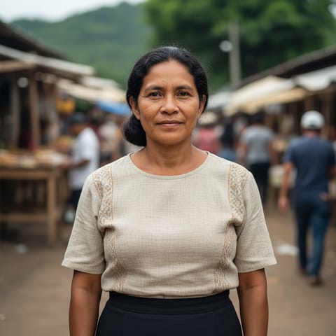 Ilustración generada por IA que representa al pueblo Matipu