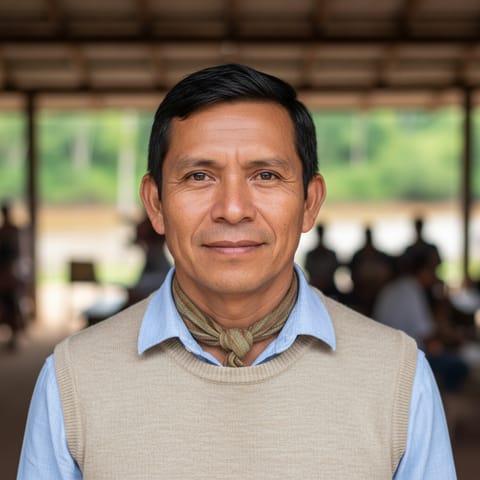AI-generated illustration representing the Northern Barasano people