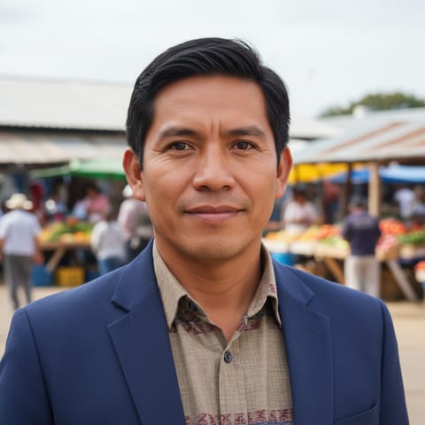 AI-generated illustration representing the Sanapana people