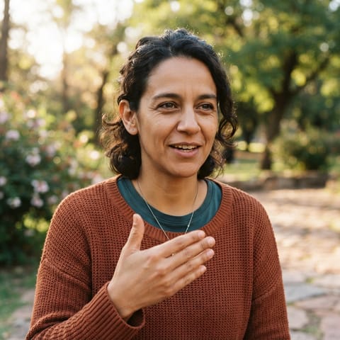 AI-generated illustration representing the Deaf Uruguayans people