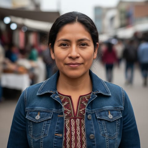 AI-generated illustration representing the Eastern Bolivian Guarani people