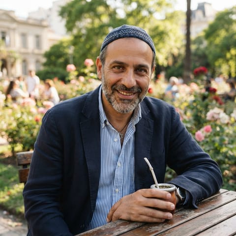 AI-generated illustration representing the Jews people