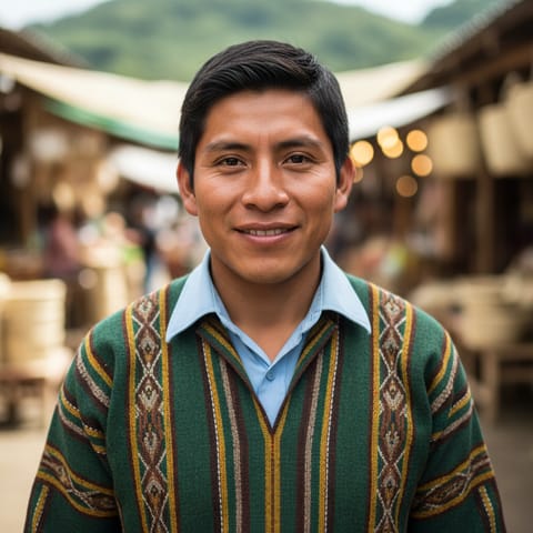 AI-generated illustration representing the Yuqui people