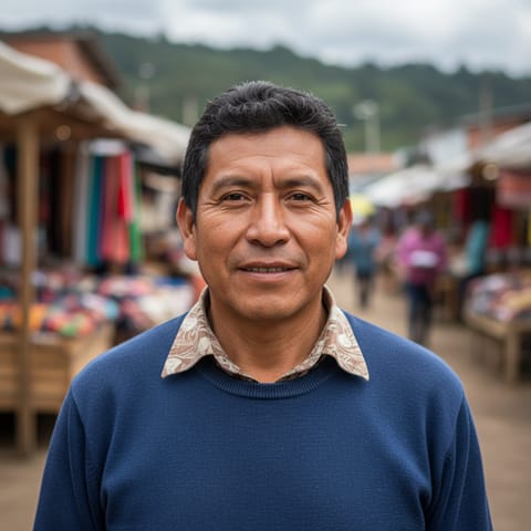 AI-generated illustration representing the Yuracare people