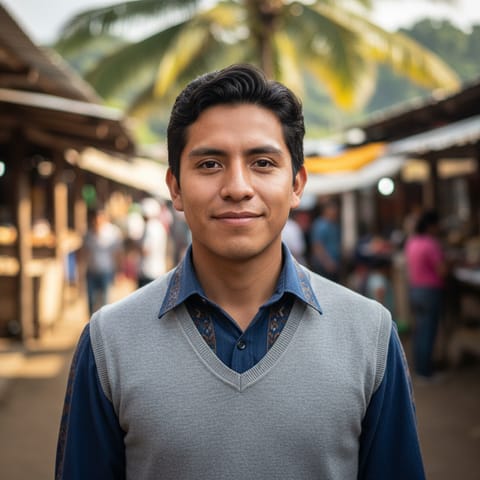 AI-generated illustration representing the Cofan people