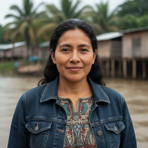 AI-generated illustration representing the Arabela people