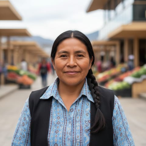 AI-generated illustration representing the Kulina people
