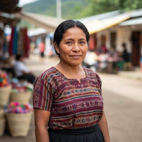 AI-generated illustration representing the Nomatsiguenga people