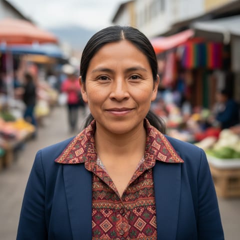 AI-generated illustration representing the Ocaina people