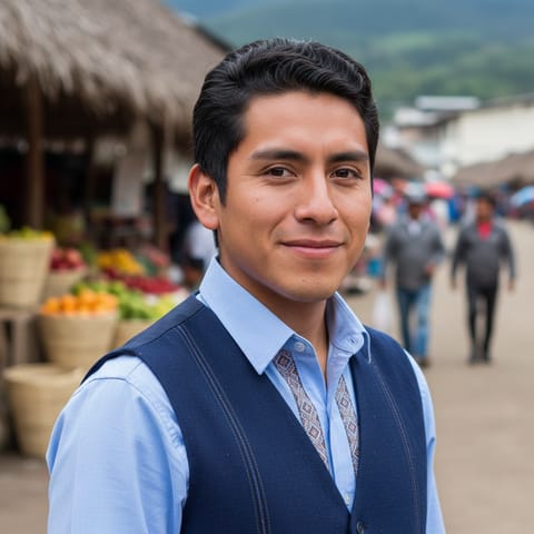 AI-generated illustration representing the Southern Pastaza Quechua people