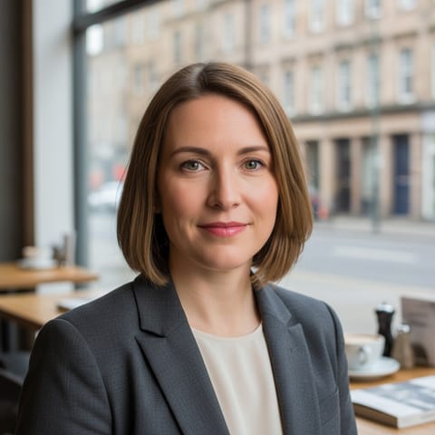 AI-generated illustration representing the Scots people