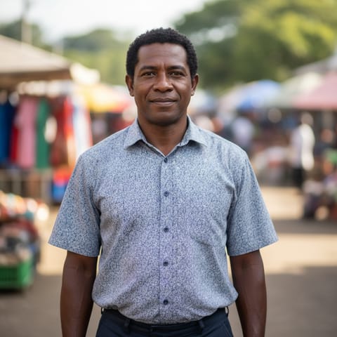 Illustration générée par IA représentant le peuple Aiome