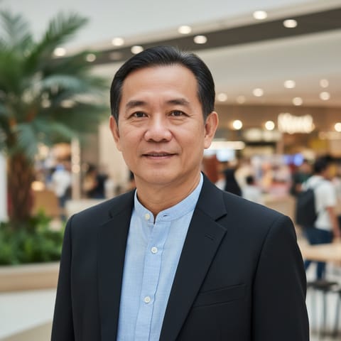 AI-generated illustration representing the Thai people