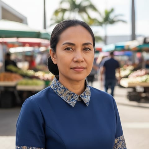 AI-generated illustration representing the Javanese people