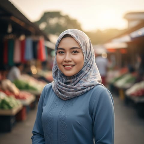 AI-generated illustration representing the Bisaya people