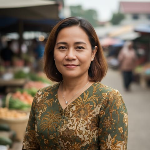 AI-generated illustration representing the Kadazan Dusun people