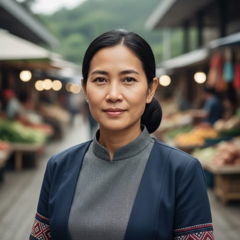 AI-generated illustration representing the Southern Kota Marudu people