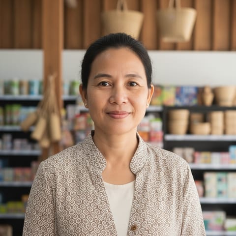 AI-generated illustration representing the Tambunan Dusun people