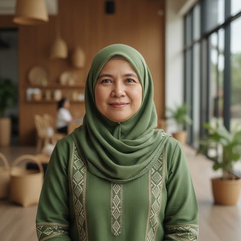 AI-generated illustration representing the Tutong people