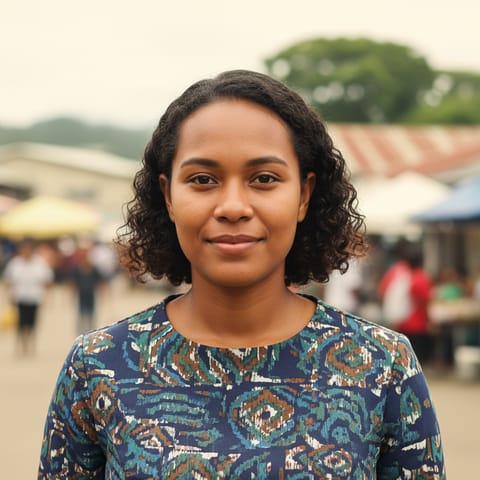 AI-generated illustration representing the Detribalized Papuans people