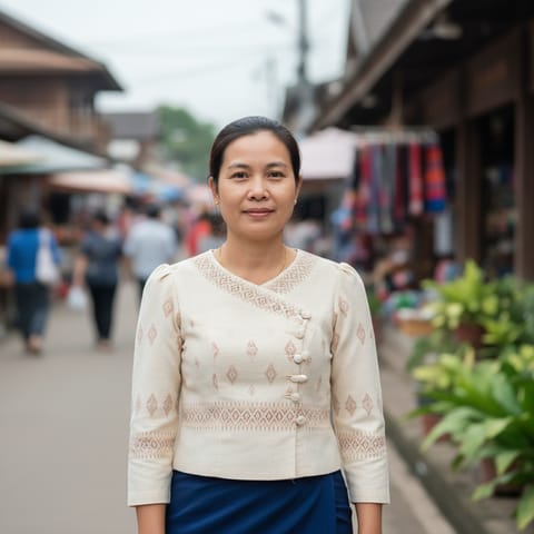 AI-generated illustration representing the Phuan people