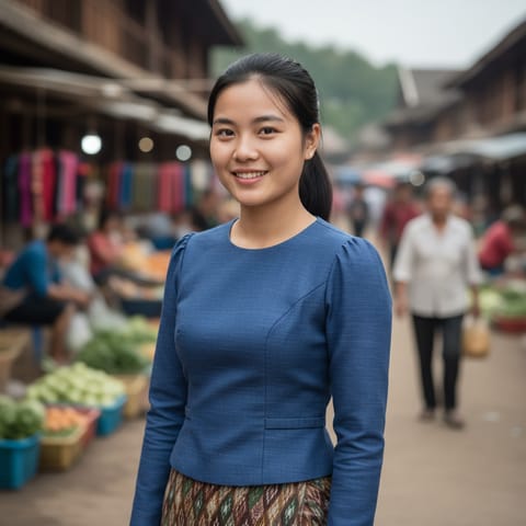 AI-generated illustration representing the Chut people