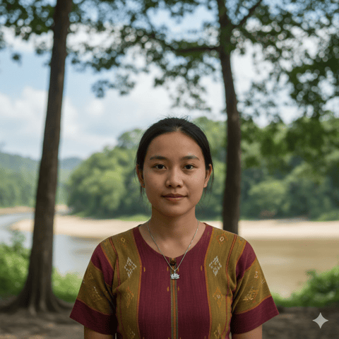 AI-generated illustration representing the Rakhine people