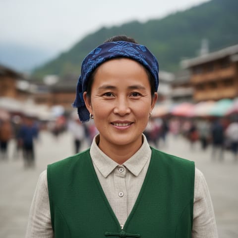 AI-generated illustration representing the Sanie people