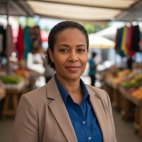 AI-generated illustration representing the Jamaicans people
