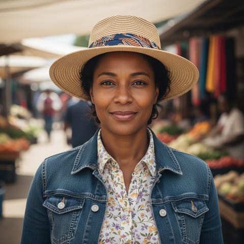 AI-generated illustration representing the Haitians people