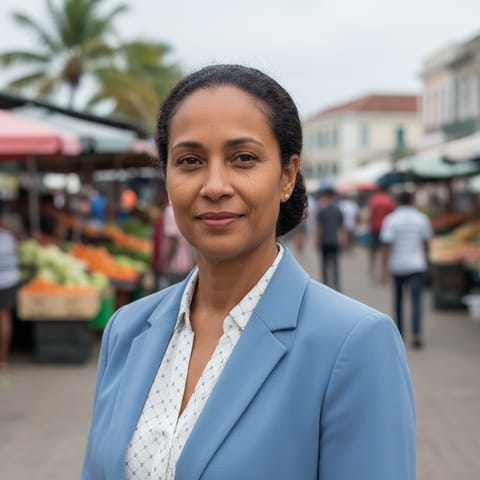 AI-generated illustration representing the Caribbean Hindi people