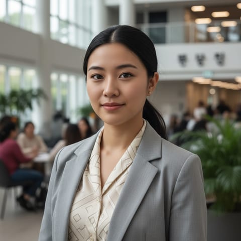 AI-generated illustration representing the Koreans people
