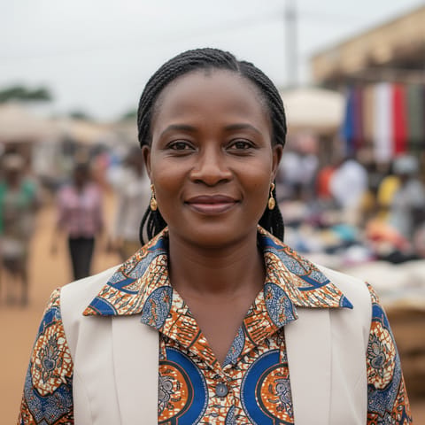 AI-generated illustration representing the Gbessi people