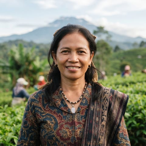 AI-generated illustration representing the Kerinci people