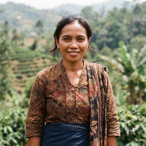 AI-generated illustration representing the Lintang people