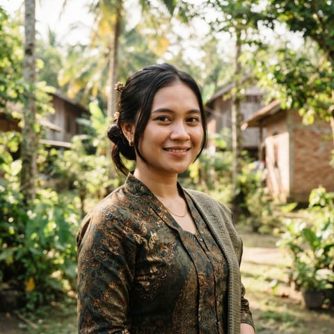 AI-generated illustration representing the Tamiang people