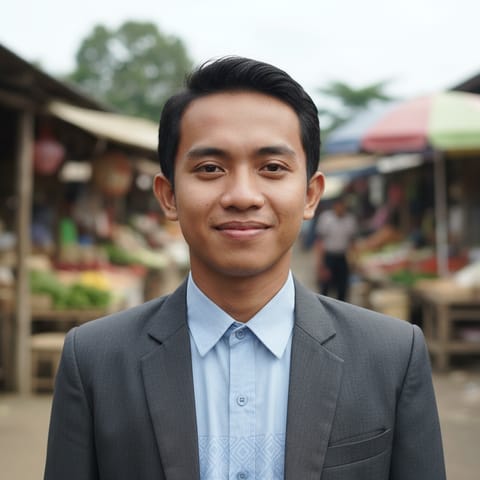 AI-generated illustration representing the Sembakung Murut people