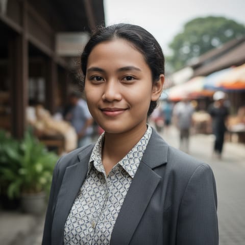 AI-generated illustration representing the Ambonese people