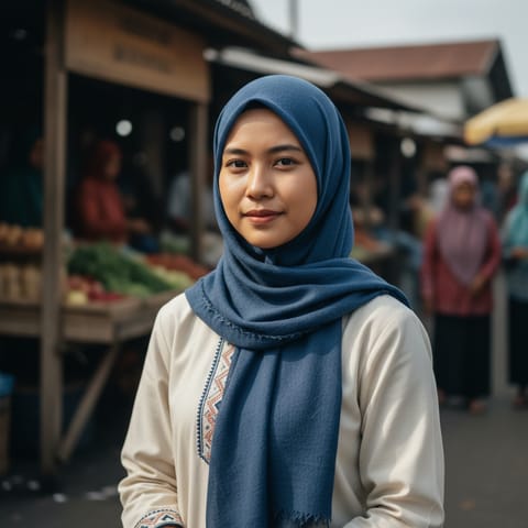 代表Larike-Wakasihu人的 AI 生成插图
