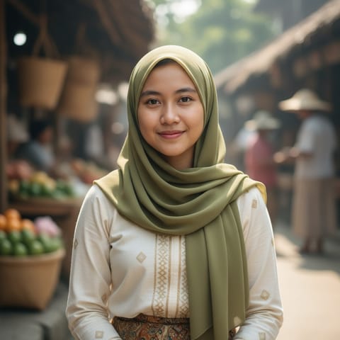 AI-generated illustration representing the Sawai people