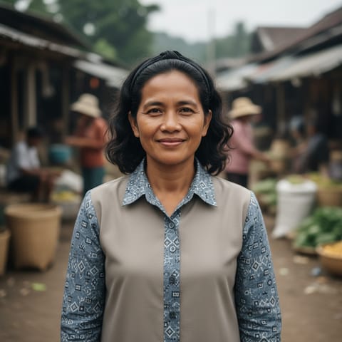 AI-generated illustration representing the Tela-Masbuar people