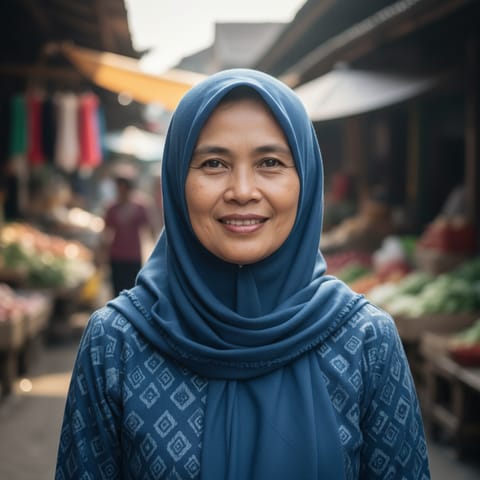 AI-generated illustration representing the Kepo people