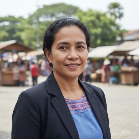 AI-generated illustration representing the Timorese people