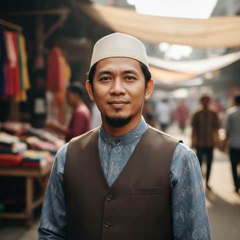 AI-generated illustration representing the Bentong people